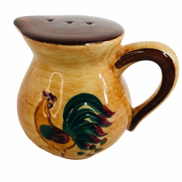 Pennsbury Pottery Red Rooster Salt and Pepper Shak - Picture 7 of 12